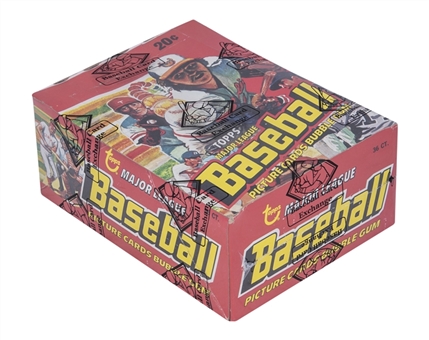 1978 Topps Baseball Unopened Wax Box (36 Packs) – BBCE Certified